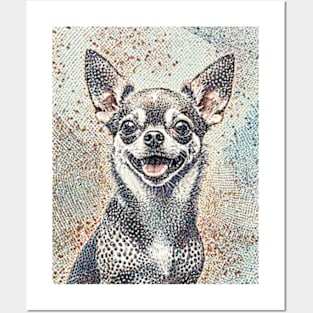 Dog Portrait - Chihuahua Posters and Art